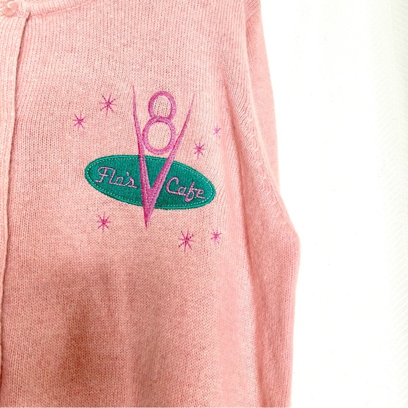 Cotton Concept Pink angora blend cardigan Flo’s Cafe button up size 3X - Picture 2 of 6